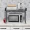 Sorbus 25.5" Expandable Microwave Shelf Rack with Hooks